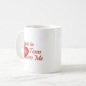 Mug Quelqu'un m'aime à Dallas, le Texas (Devant gauche)
