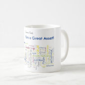 Mug Quelqu'un pense que je suis de grands capitaux (Devant droit)