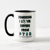 Mug Quelqu'un que j'aime...PTSD (Gauche)