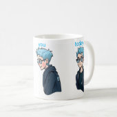Mug Qu'es-tu aujourd'hui ? (Devant droit)