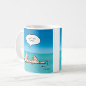 Mug Qu'est-ce que ça fait ? Caricature d'épave (Devant gauche)
