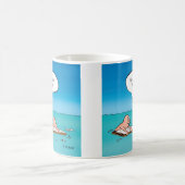 Mug Qu'est-ce que ça fait ? Caricature d'épave (Centre)