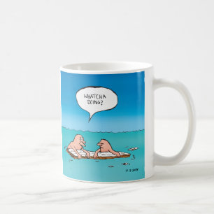 Mug Qu'est-ce que ça fait ? Caricature d'épave