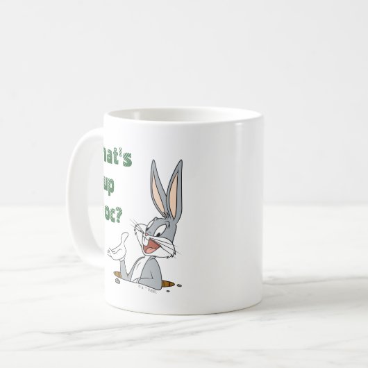 Mug QU'EST-CE QUE C'EST, DOC? ™ BUGS BUNNY ™ Rabbit Ho (Devant gauche)