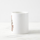 Mug Qu'est-ce que diable ? chat drôle (Centre)