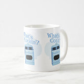 Mug Qu'est-ce que la conception d'illustration de four (Devant droit)