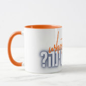 Mug Qu'est-ce que le NAFKA MYNA ? Cadeau Humour juif (Gauche)