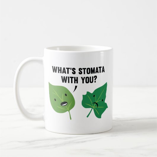 Mug Qu'est-ce que Stomata avec toi ? (Gauche)