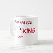 Mug Qu'Est-Ce Que Vous Regardez ? (Devant gauche)