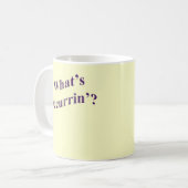 Mug Qu'est-ce qui se passe ? (Devant gauche)