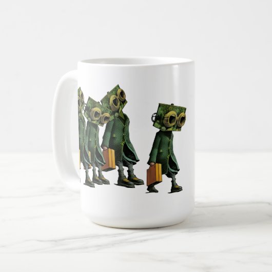 Mug Qu'est-ce qu'il y a là-haut? (Devant gauche)