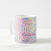 Mug Question Apprendre Nuage MotssTexte Motif Message (Devant gauche)