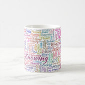 Mug Question Apprendre Nuage MotssTexte Motif Message (Centre)