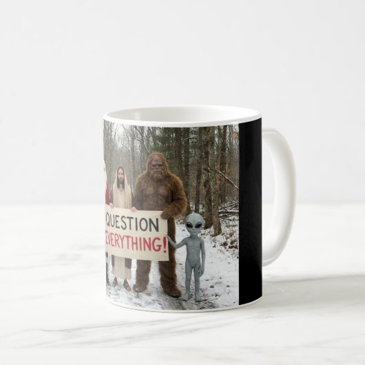 Mug Question Everything (Devant droit)