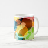 Mug Question Tout Artwork multicolore (Devant droit)