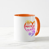 Mug Questions de santé mentale (Devant droit)