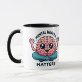 Mug Questions de santé mentale (Gauche)