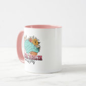 Mug Questions de santé mentale (Devant gauche)
