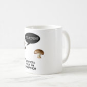 Mug “Questions pour un champignon” (Devant droit)