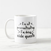 Mug Quête latérale Procrastinante (Gauche)