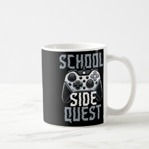 Mug Quête latérale scolaire drôle gamer Ck à l'école