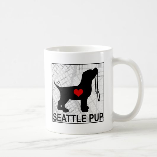 Mug Queue courte d'icône (Droite)