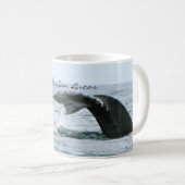Mug Queue de baleine de bosse, Cabo San Lucas (Devant droit)