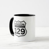 Mug Queue de dragon Deals Gap road trip moto (Devant gauche)