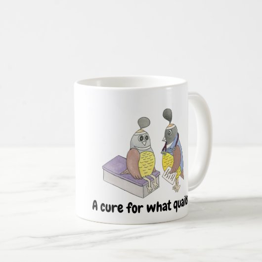 Mug Queue de médecine interne APRN (Devant droit)