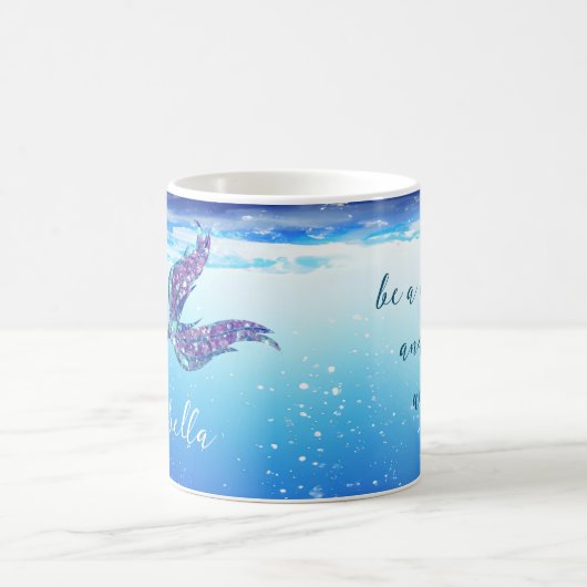 Mug Queue De Sirène Dans La Boue De Mer (Centre)