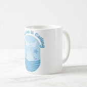 Mug Queue De Sirène L'Océan Appelle Citation (Devant droit)