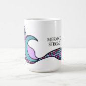 Mug Queue de sirène solide (Centre)