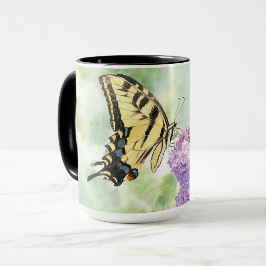 Mug "Queue de Tige sur Lilas" (Devant gauche)