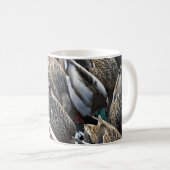 Mug Queues de canard de colard (Devant droit)