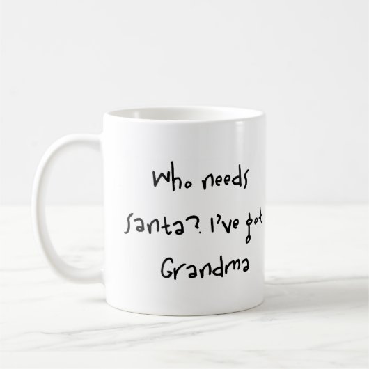 Mug qui a besoin de père Noël (Gauche)