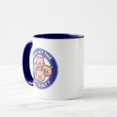 Mug Qui a laissé sortir les cochons (Devant gauche)