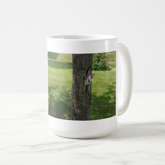 Mug Qui a pris l'échelle 00 (Devant droit)