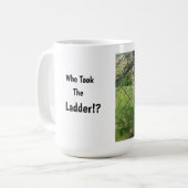 Mug Qui a pris l'échelle 01 (Devant gauche)