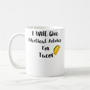 Mug Qui Donnera Des Conseils Médicaux Pour Tacos Docte