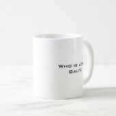Mug Qui est John Galt ? (Devant droit)