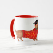 Mug 'Qui est une saucisse intelligente' (Devant gauche)