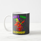 Mug Qui est votre Crawdaddy Crawfish Jester Perles Drô (Gauche)