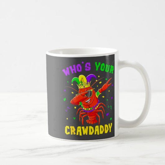 Mug Qui est votre Crawdaddy Crawfish Jester Perles Drô (Droite)