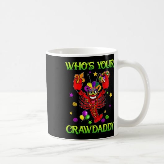 Mug Qui est votre Crawdaddy Crawfish Jester Perles Drô (Droite)