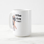 Mug Qui êtes-vous Cam  (Devant gauche)