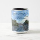 Mug Qui je suis aujourd'hui Inspirant (Centre)