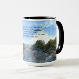 Mug Qui je suis aujourd'hui Inspirant