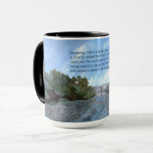 Mug Qui je suis aujourd'hui Inspirant (Devant gauche)