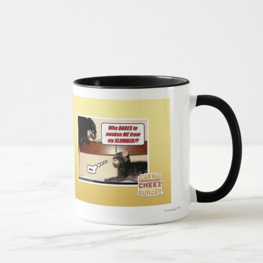 Mug Qui ose me réveille ? (Droite)