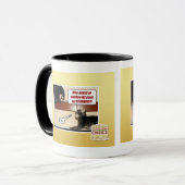 Mug Qui ose me réveille ? (Devant gauche)